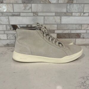 Cole Haan Men's Beige Light Tan Suede Boots Shoes Size 10M Comfort Cushioned